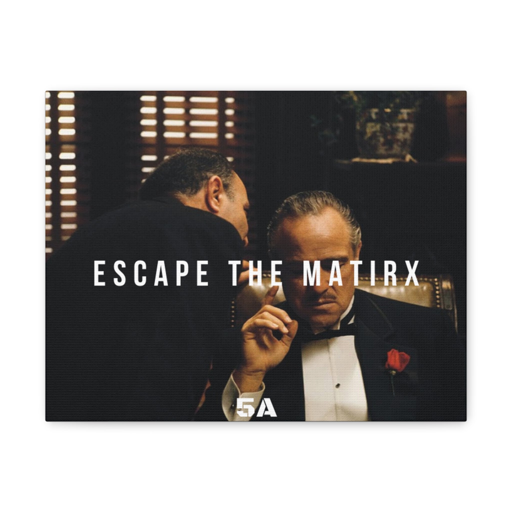 Be there for you "Escape the Matrix" ALPHA Canvas