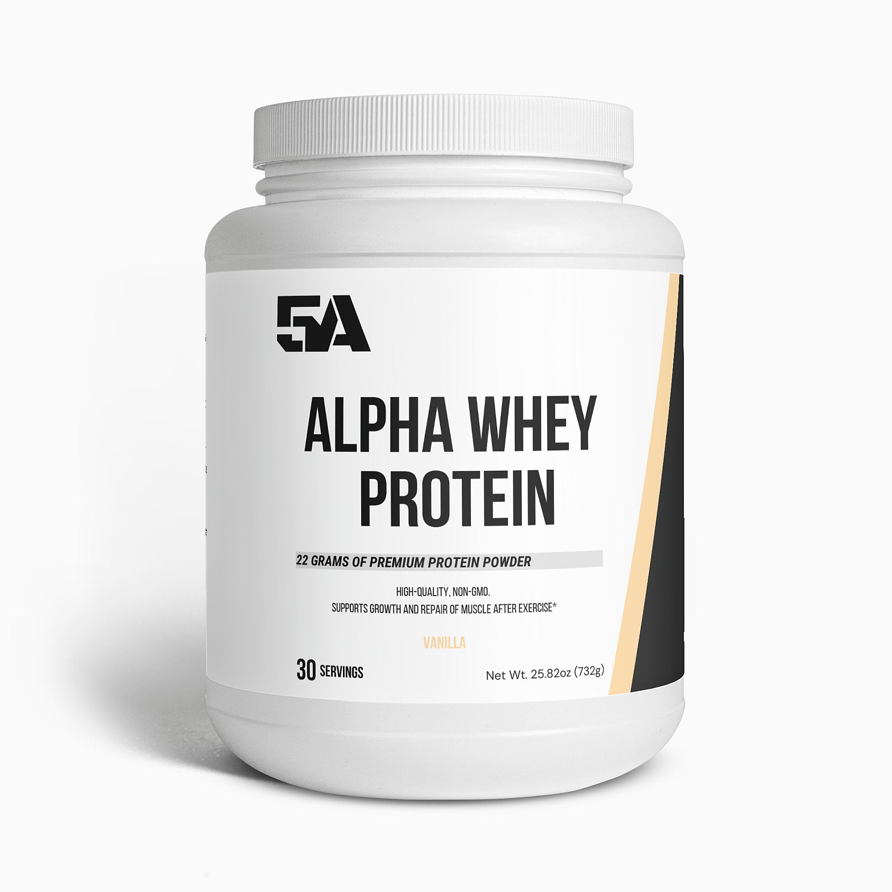 ALPHA WHEY PROTEIN ISOLATE VANILLA