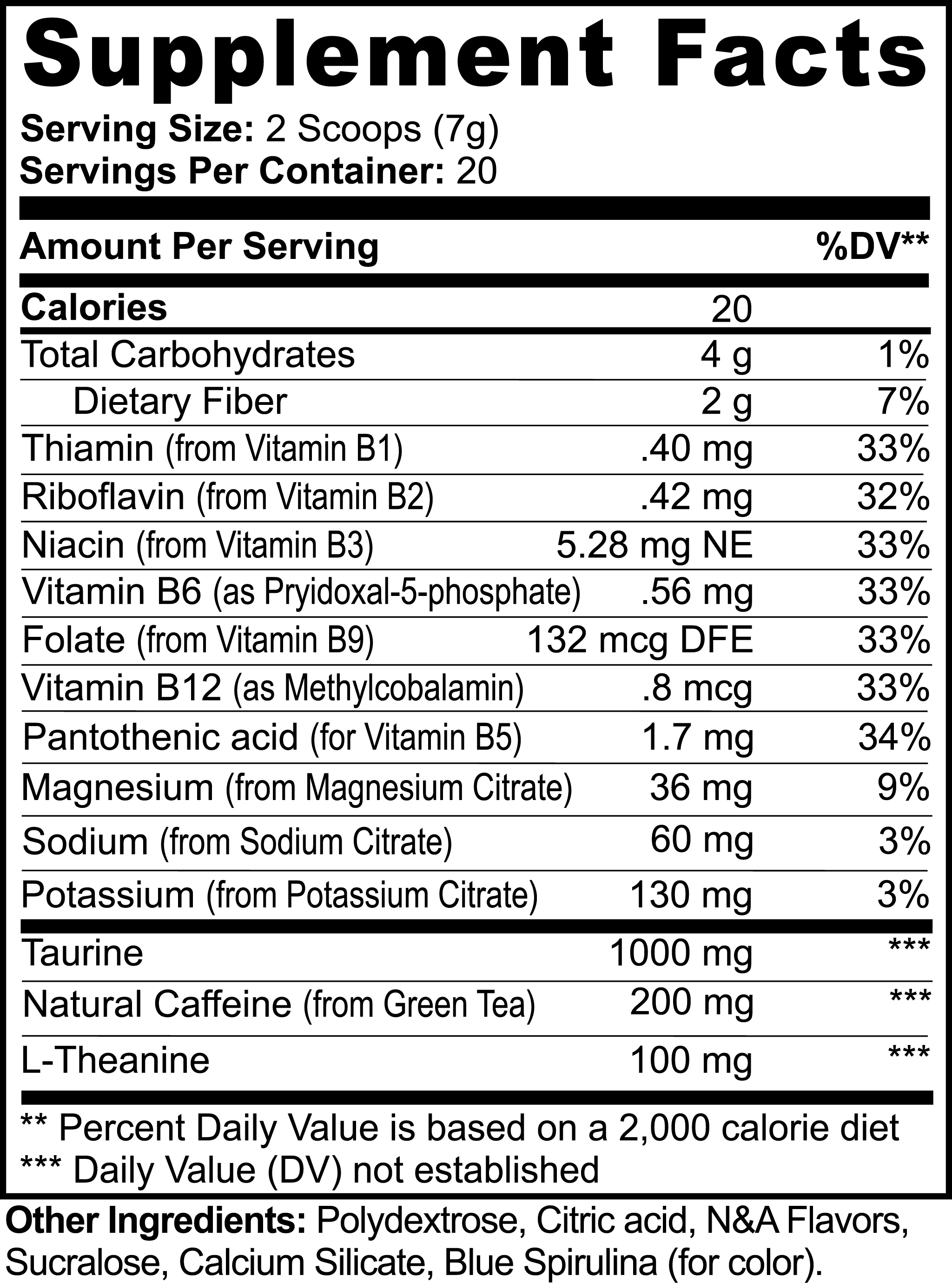 ALPHA Energy Powder (Cotton Candy)