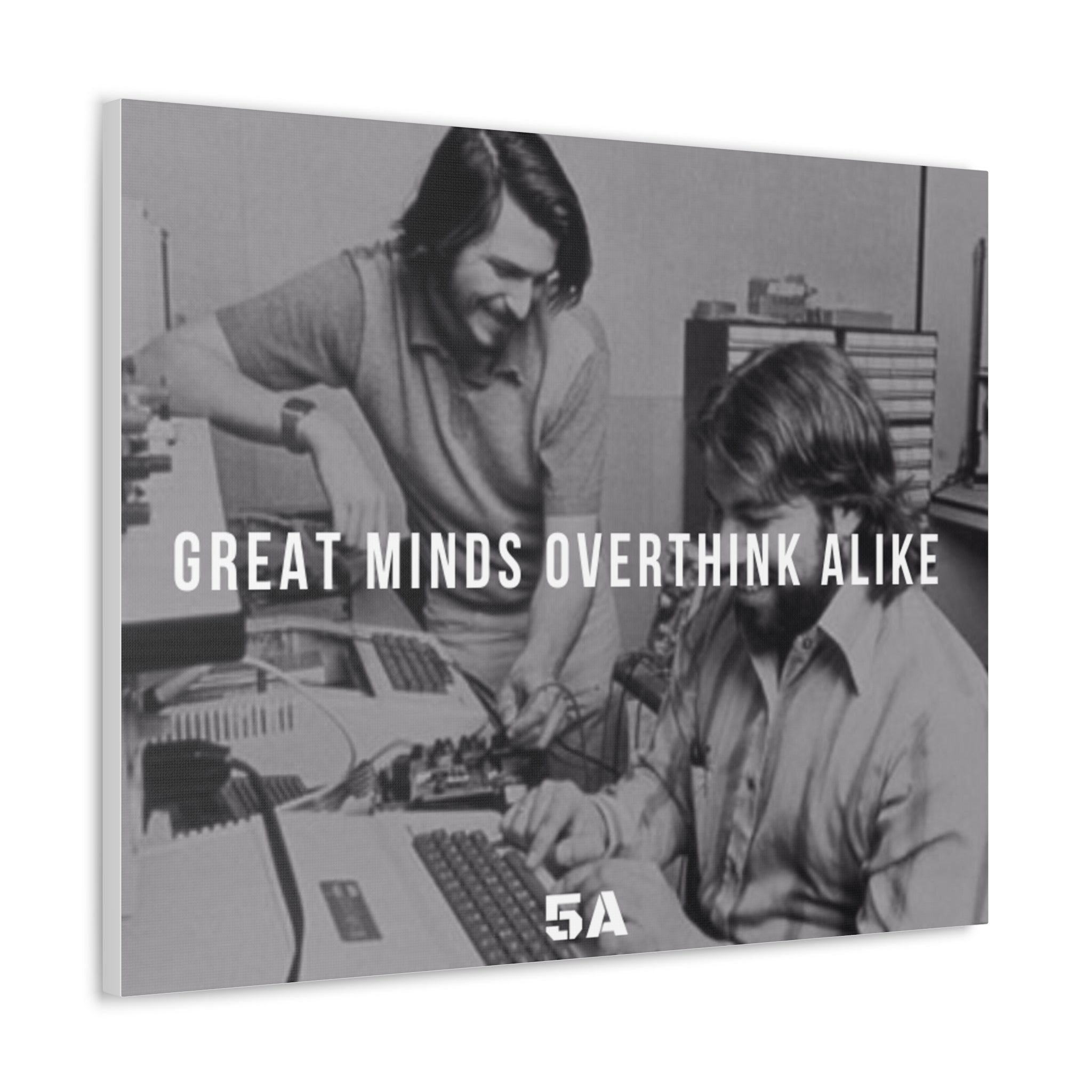 The Innovator- "Great minds overthink alike" ALPHA Canvas