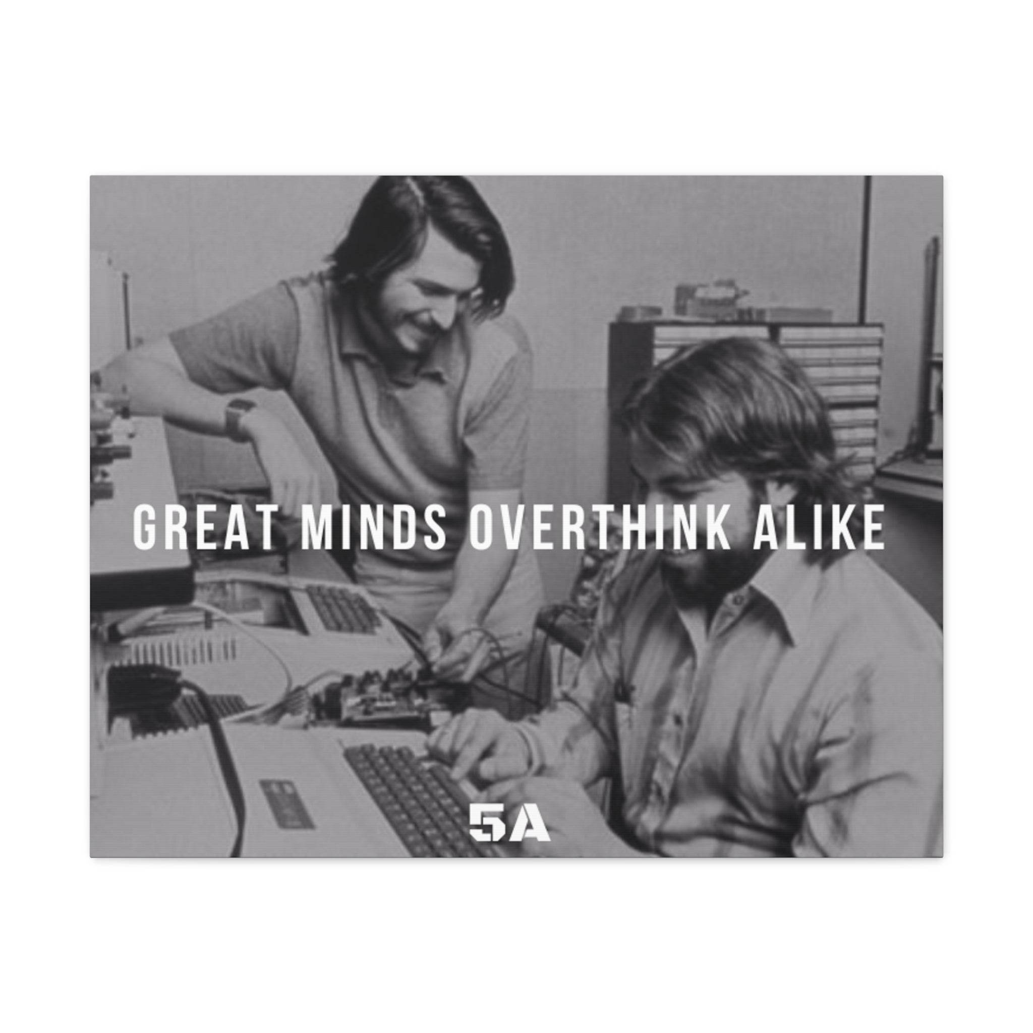 The Innovator- "Great minds overthink alike" ALPHA Canvas