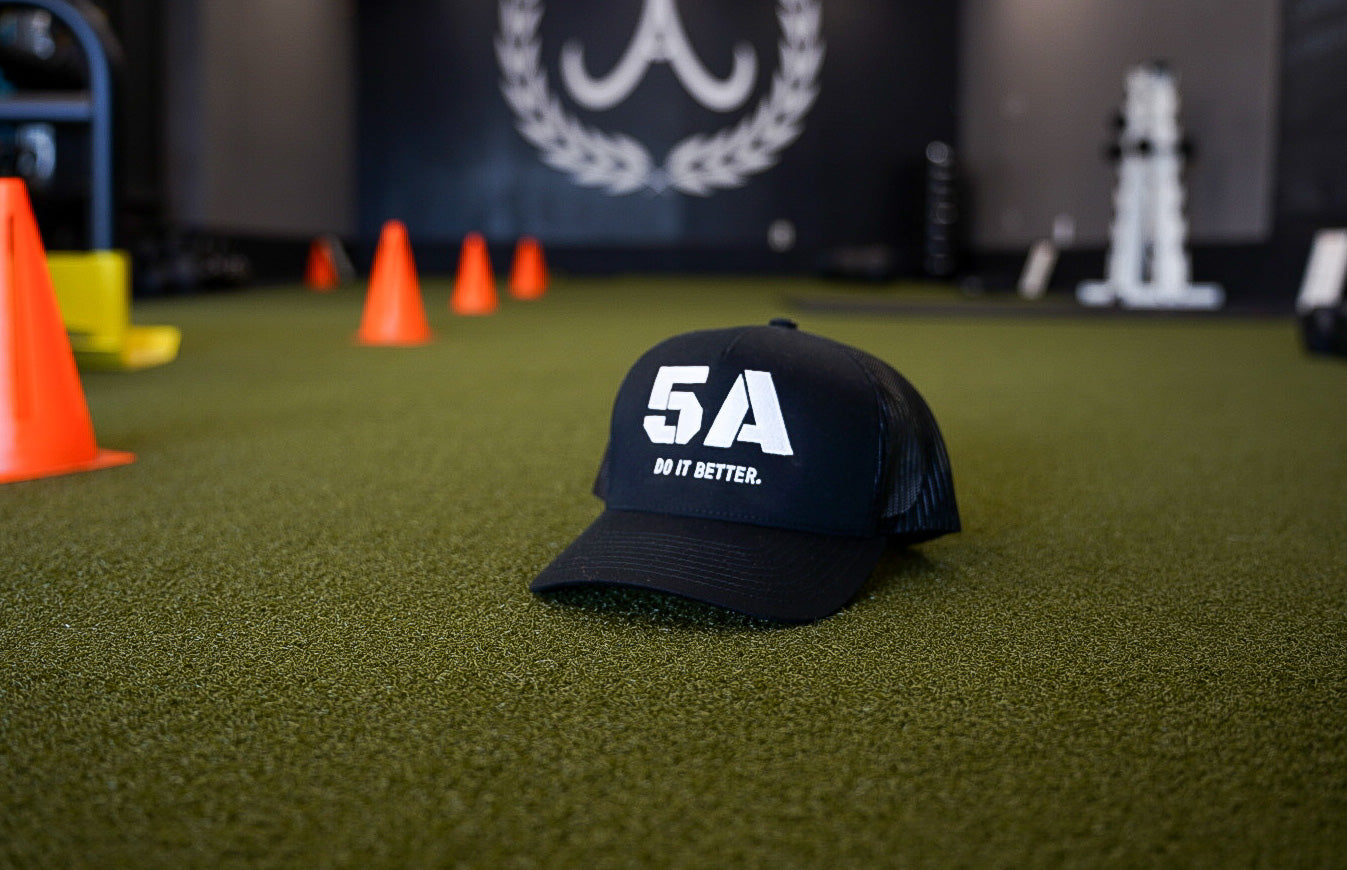 5ALPHA OG TRUCKER HAT: "MIDNIGHT"
