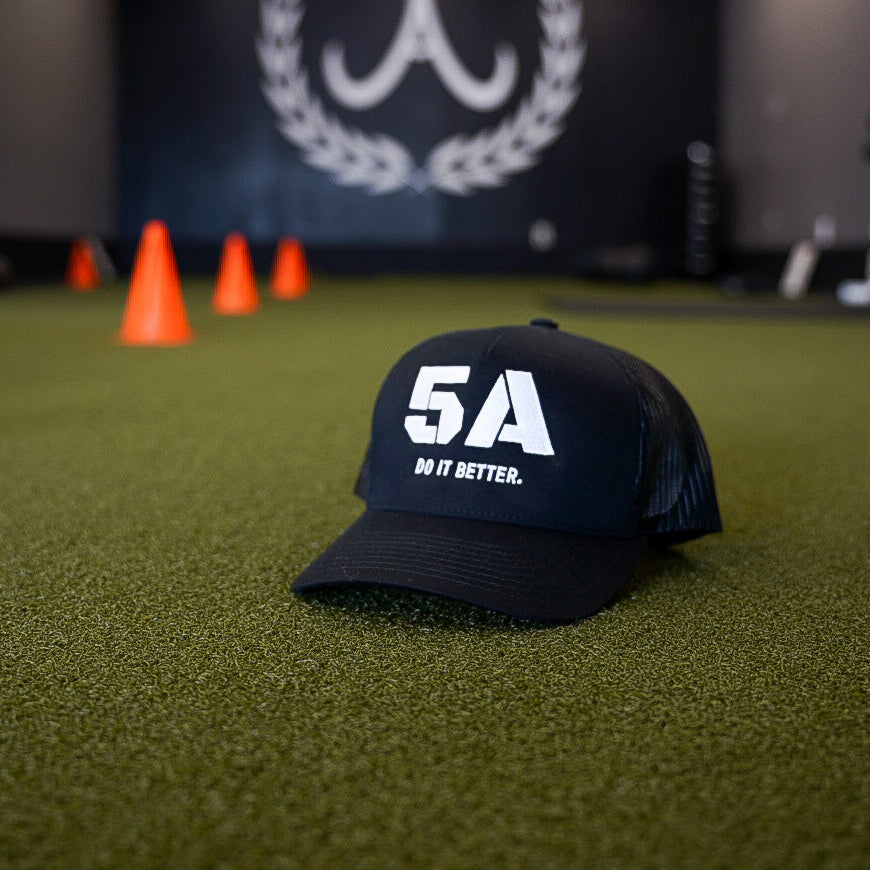 5ALPHA OG TRUCKER HAT: "MIDNIGHT"