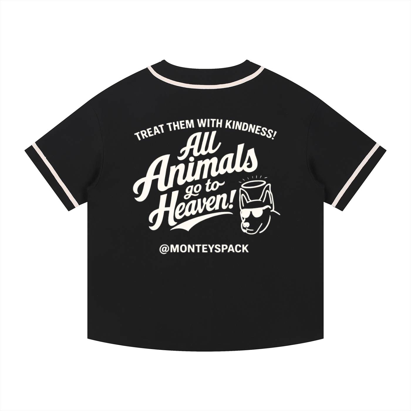 "ALL ANIMALS GO TO HEAVEN" JERSEY
