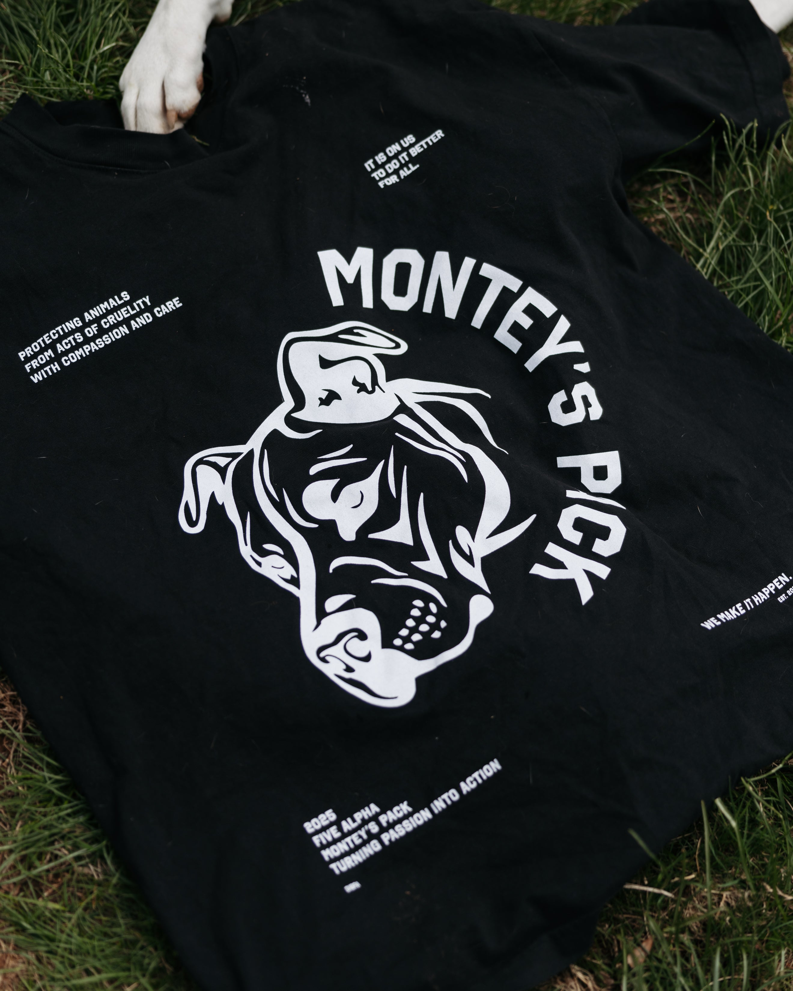 MONTEY'S PACK COMMUNITY SHIRT (Fundraiser)