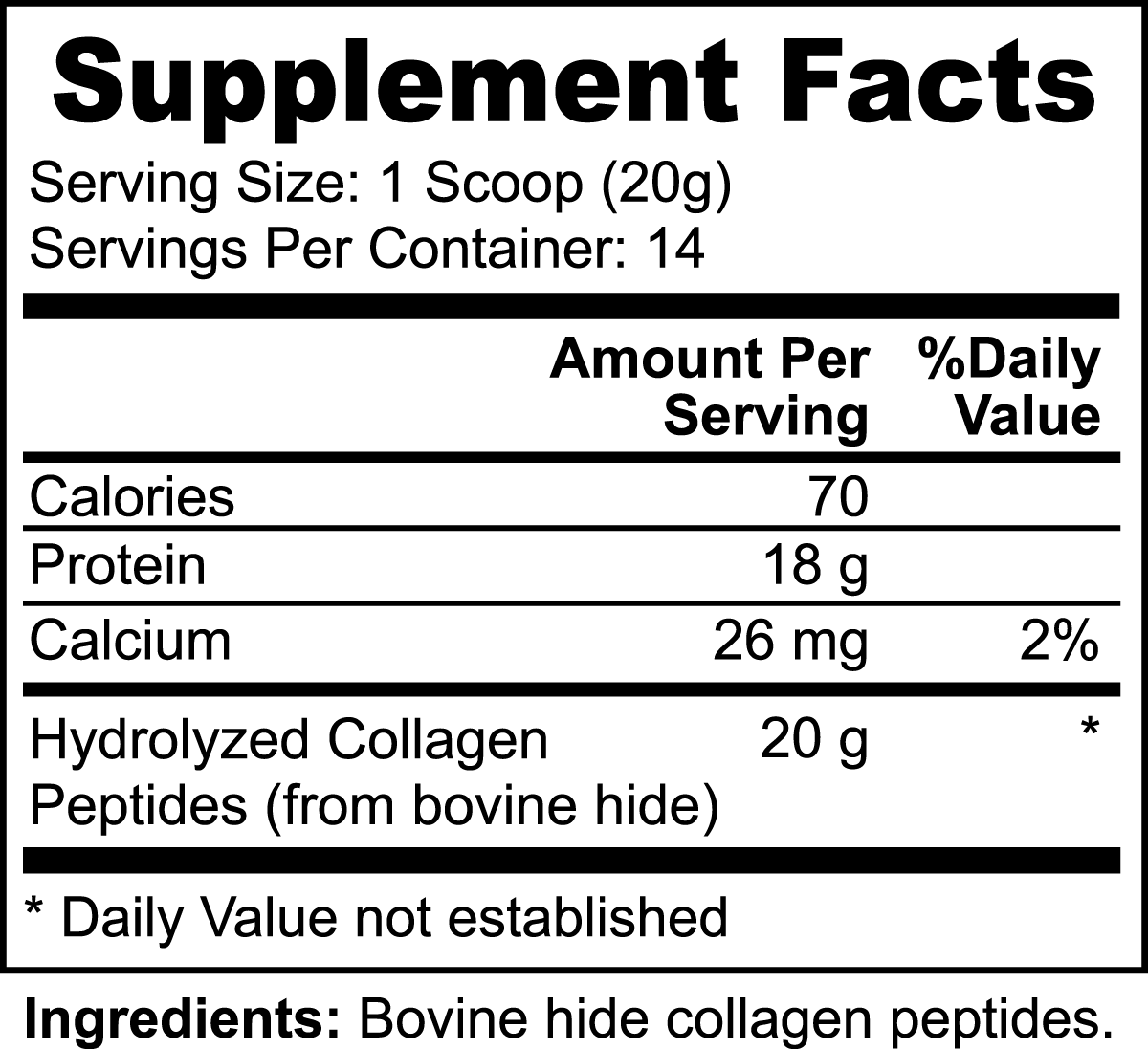 ALPHA Grass-Fed Hydrolyzed Collagen Peptides
