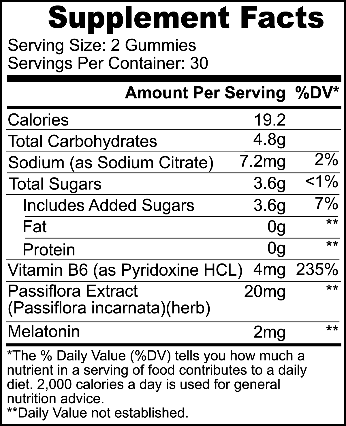 ALPHA Sleep Well Gummies (Adult)