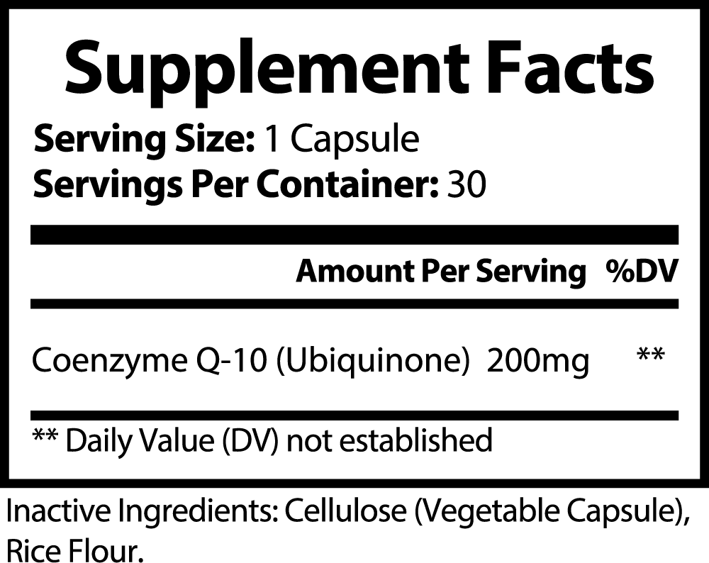 ALPHA CoQ10 Ubiquinone