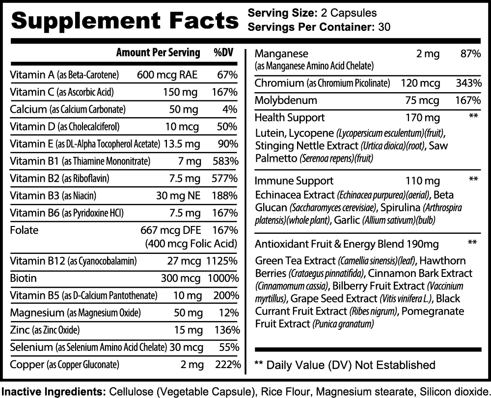 ALPHA Complete Multivitamin