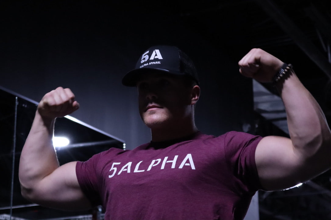 5ALPHA OG TRUCKER HAT: "MIDNIGHT"
