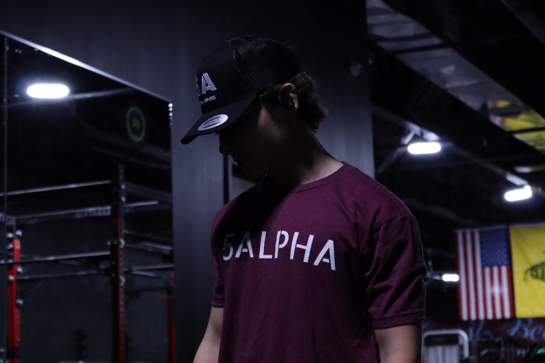 5ALPHA OG TRUCKER HAT: "MIDNIGHT"