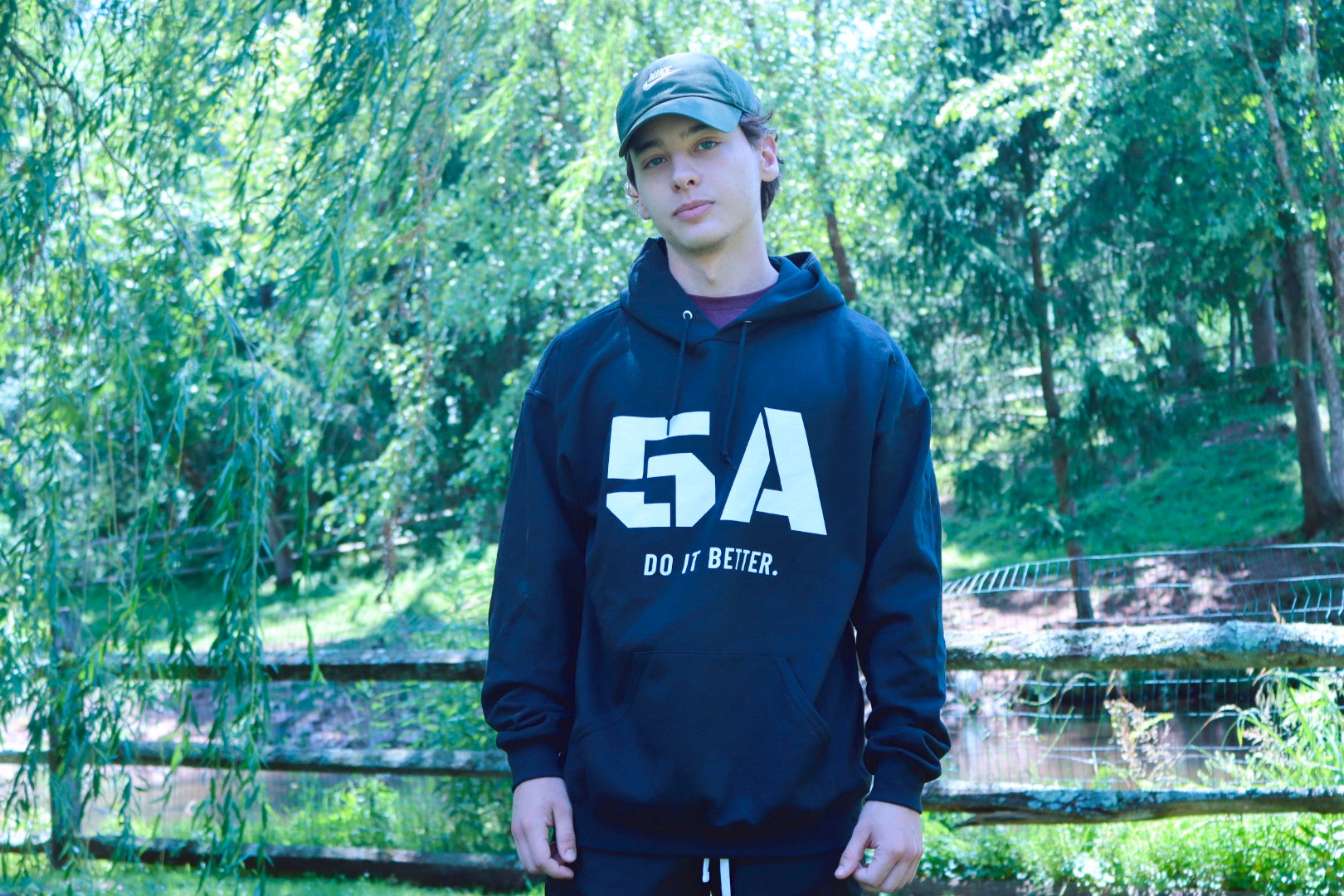 OG 5ALPHA HOODIE-MIDNIGHT BLACK