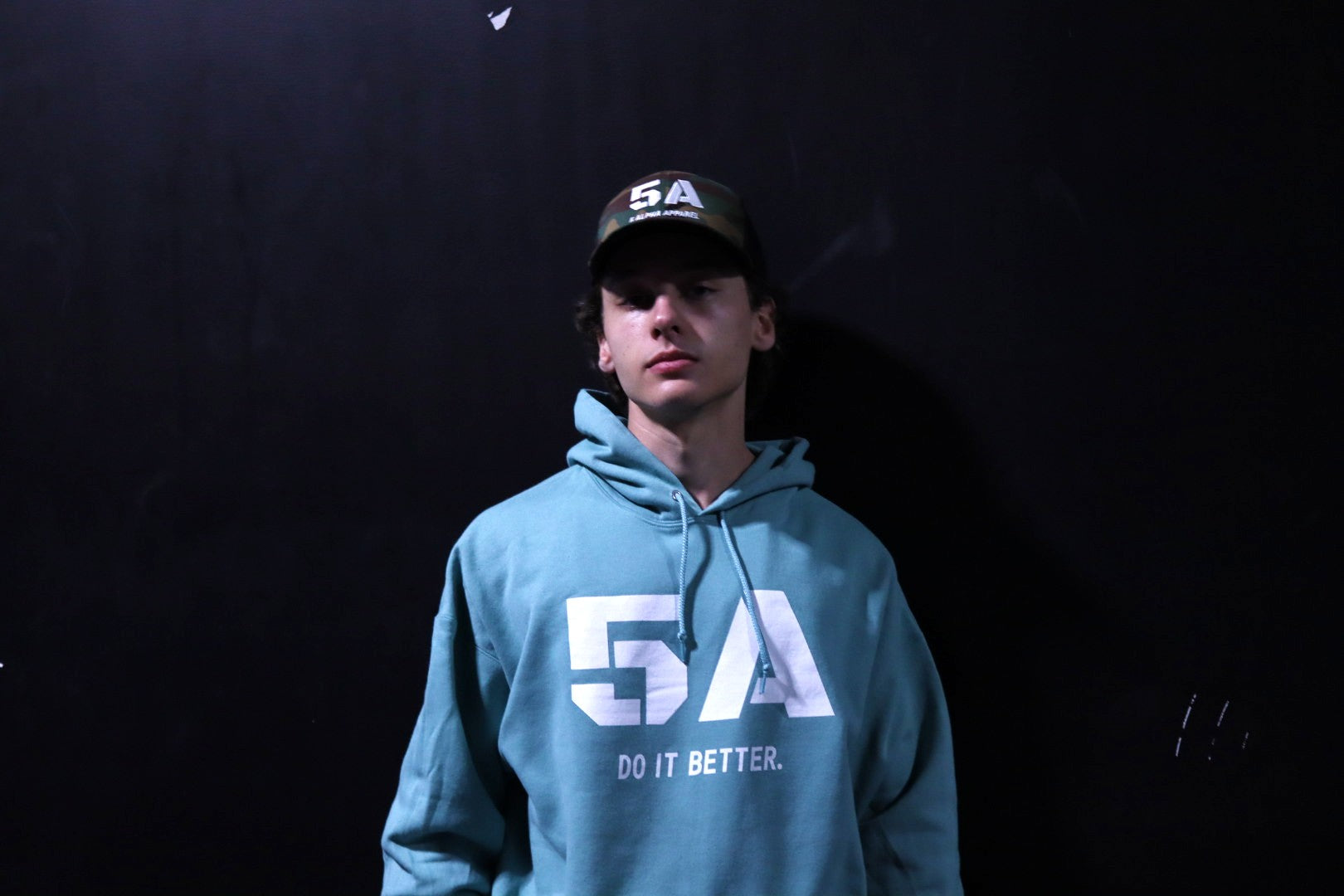 OG ALPHA HOODIE- SEAFOAM