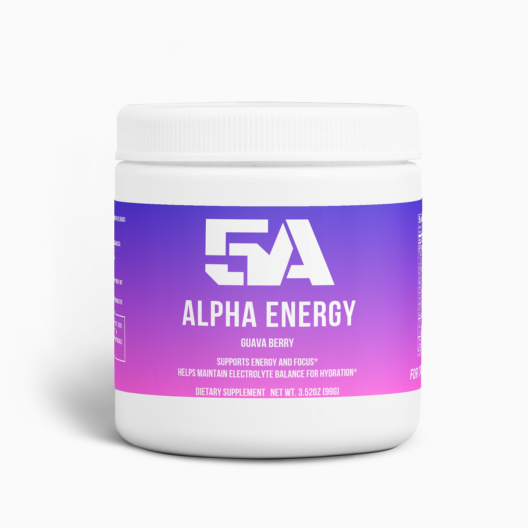 ALPHA Energy Powder (Guava Berry)