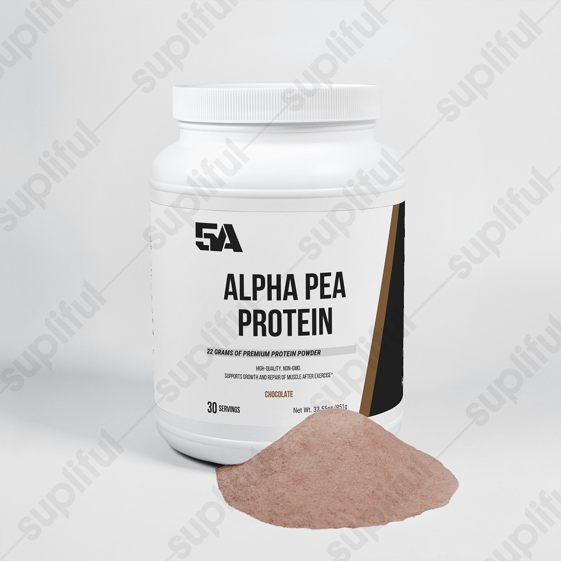 ALPHA VEGAN PEA PROTEIN ISOLATE (CHOCOLATE)