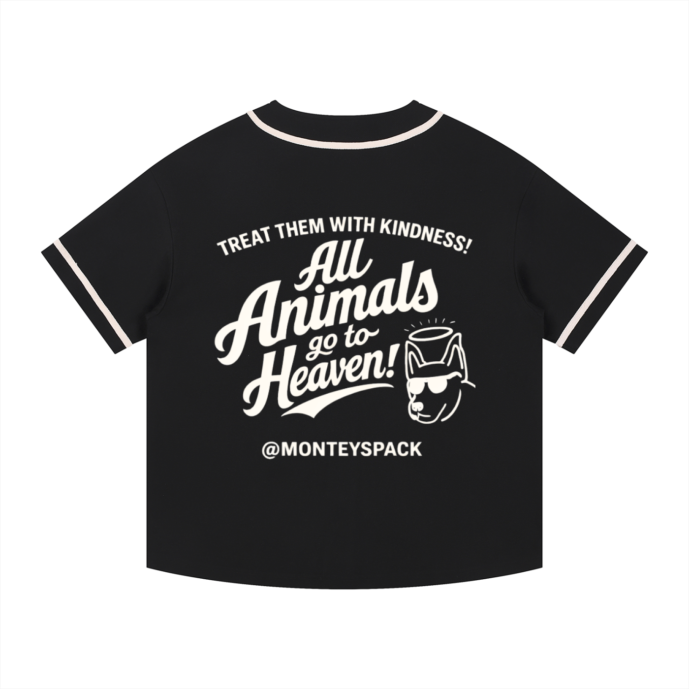 "ALL ANIMALS GO TO HEAVEN" JERSEY