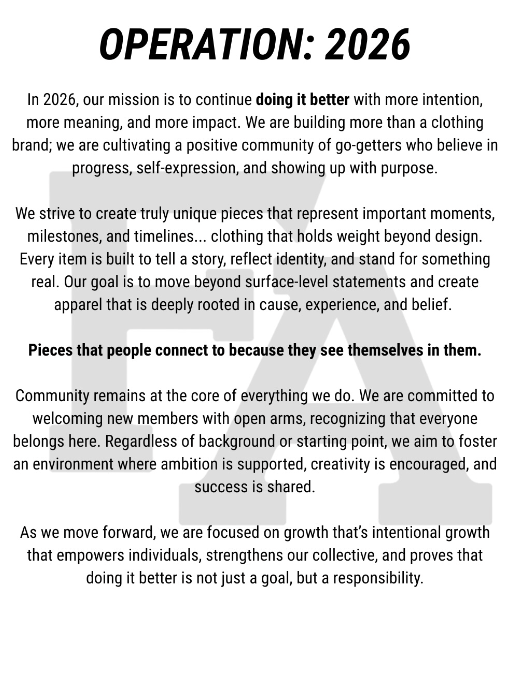 Wow! A hell of a year everyone and it couldn’t have been done with each and everyone of you.We cannot wait to turn up the heat in 2026 and continue to bring you the best of all that we have.As always, do it better.❤️🤞🏼
