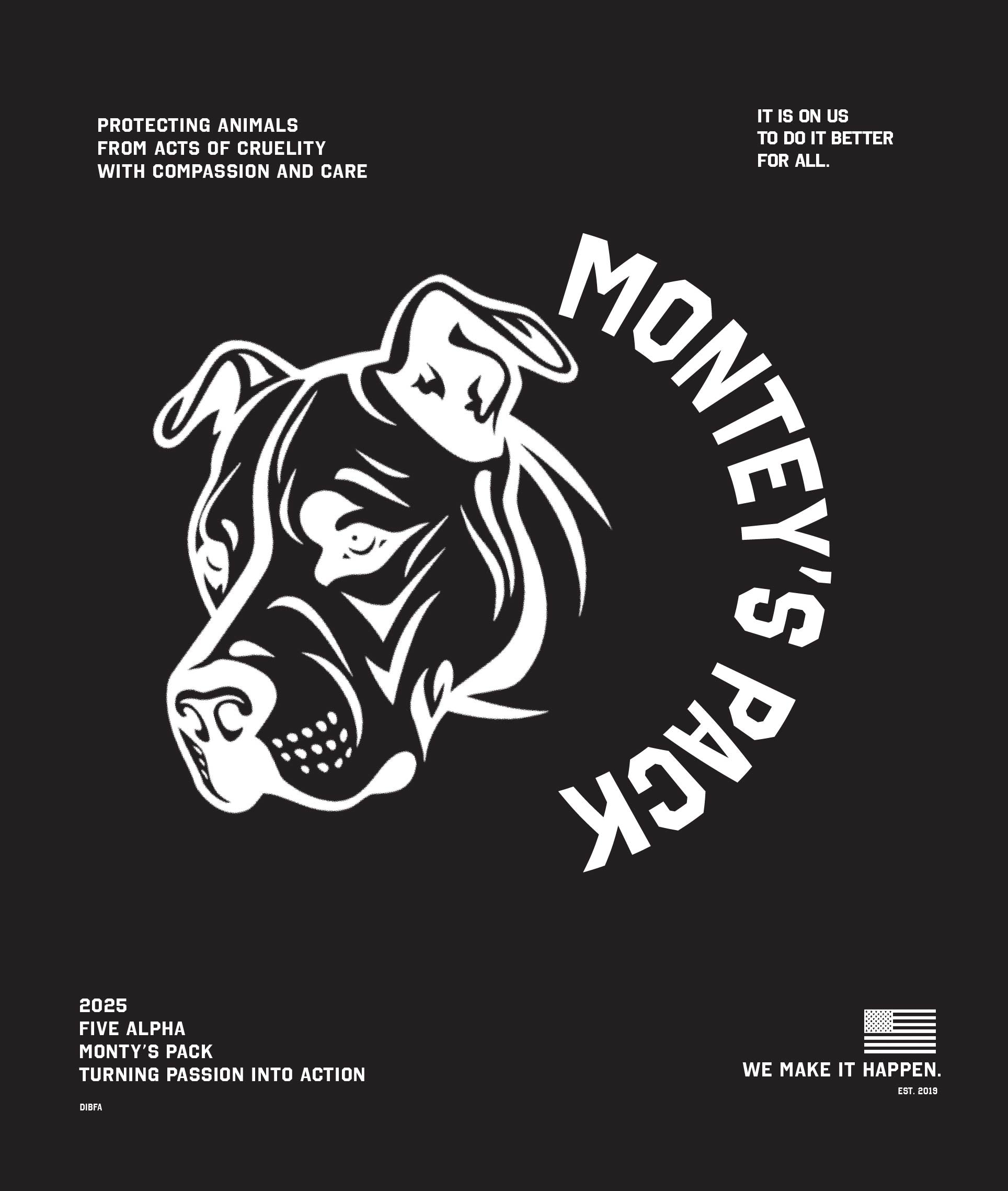 MONTEY'S PACK COMMUNITY SHIRT (Fundraiser)