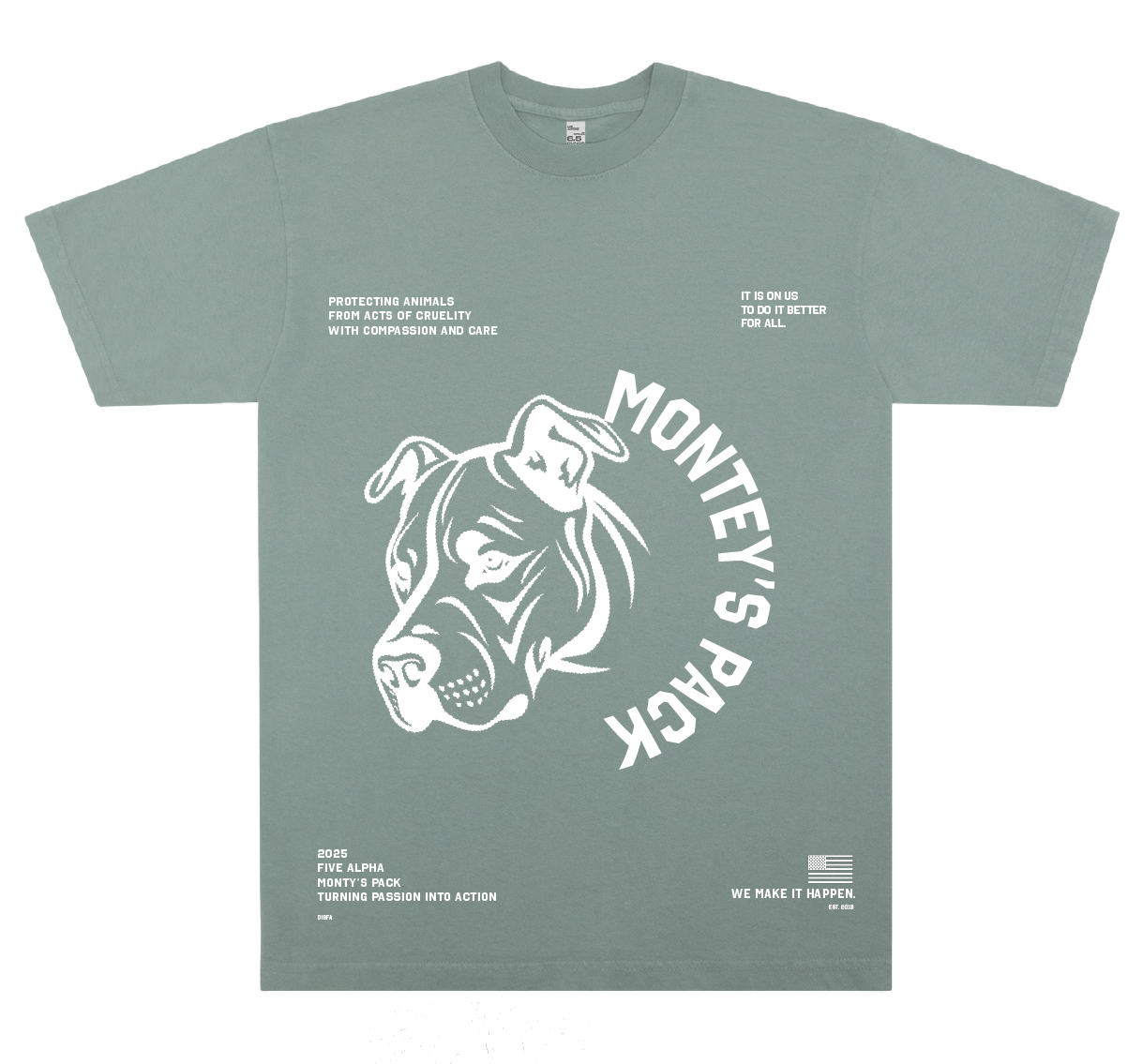 MONTEY'S PACK COMMUNITY SHIRT (Fundraiser)