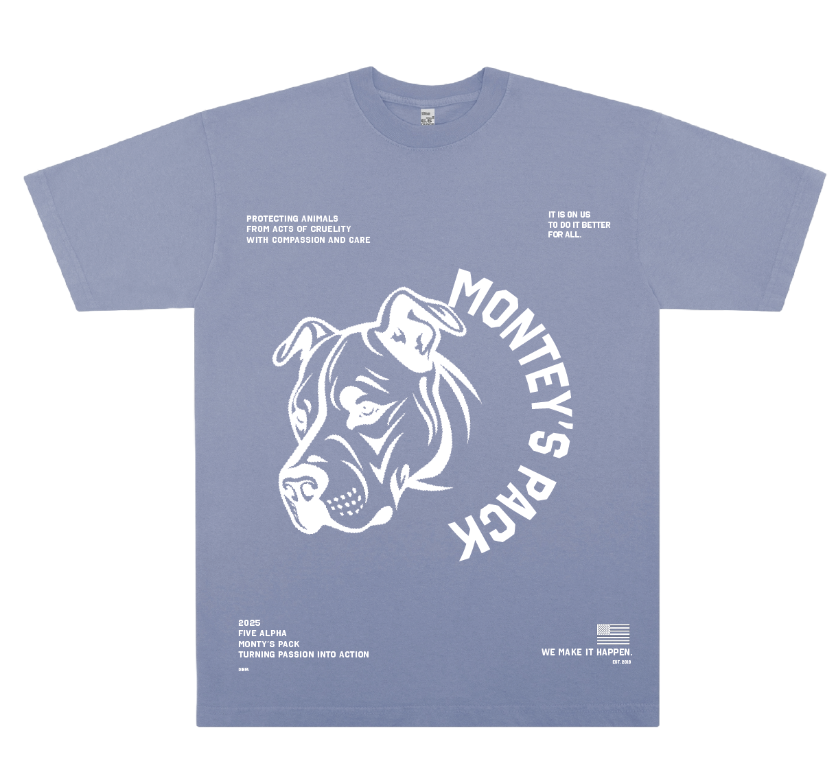 MONTEY'S PACK COMMUNITY SHIRT (Fundraiser)