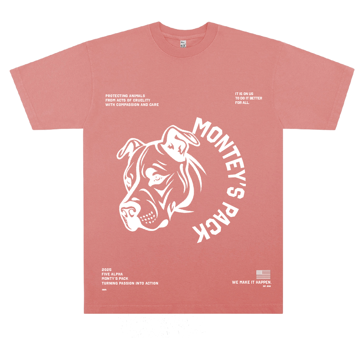 MONTEY'S PACK COMMUNITY SHIRT (Fundraiser)